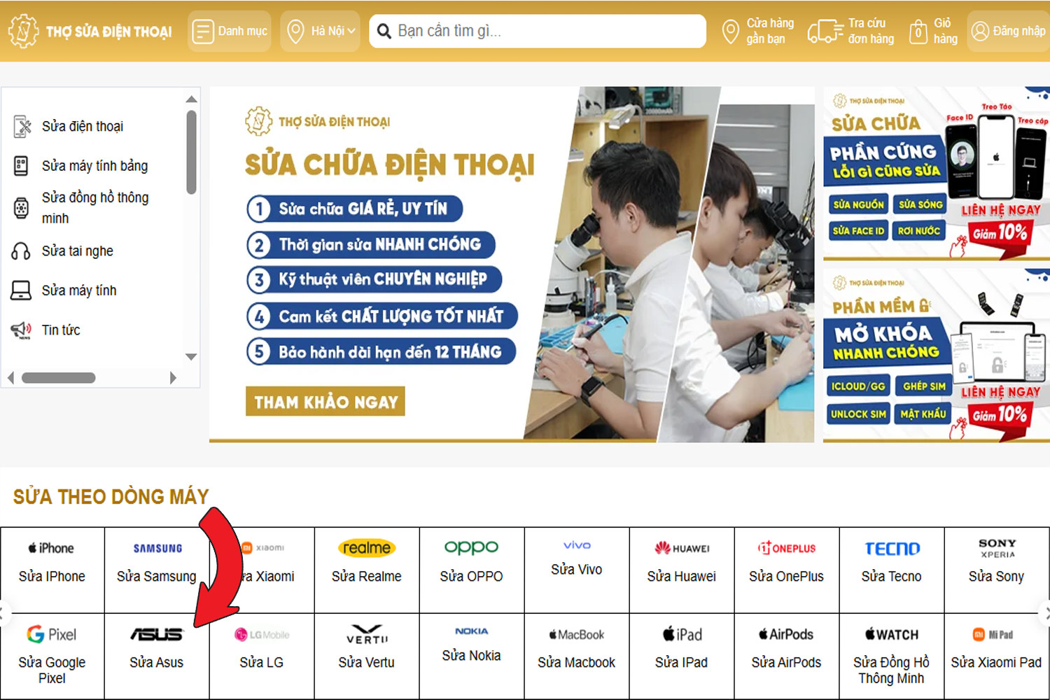 sua-dien-thoai-asus-dia-chi