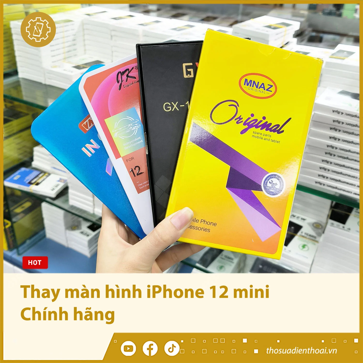 Thay màn hình iPhone 12 mini Chính hãng