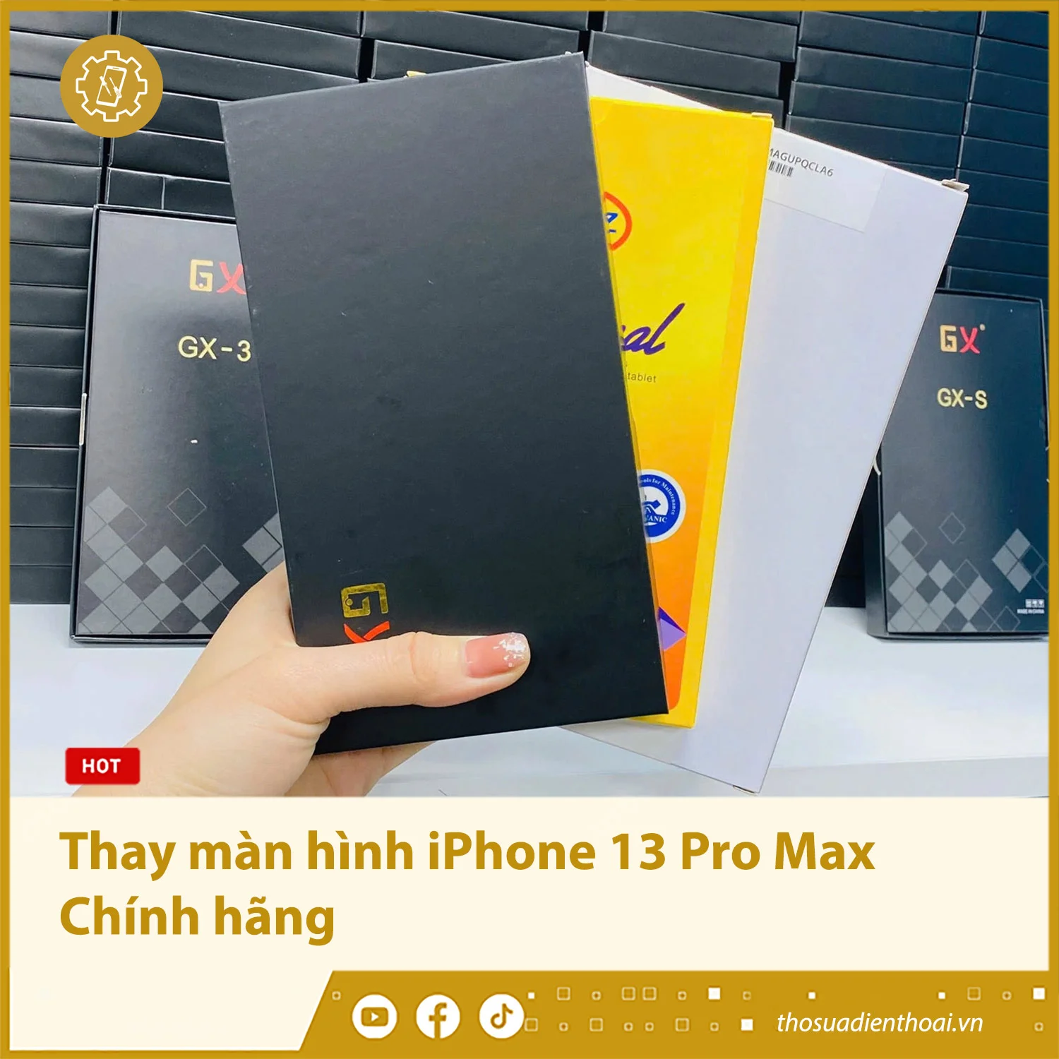 Thay màn hình iPhone 13 Pro Max Chính hãng