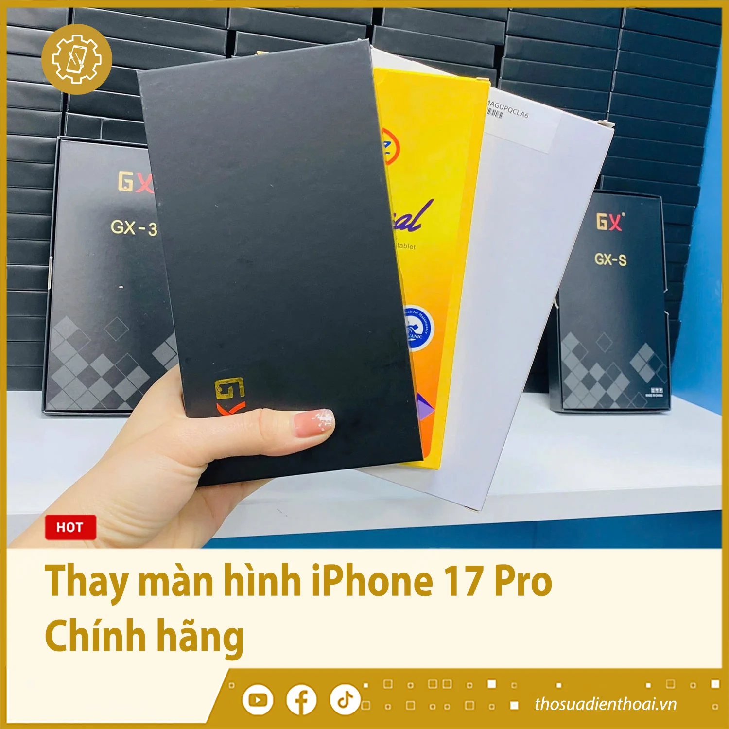 Thay màn hình iPhone 17 Pro - Chính hãng