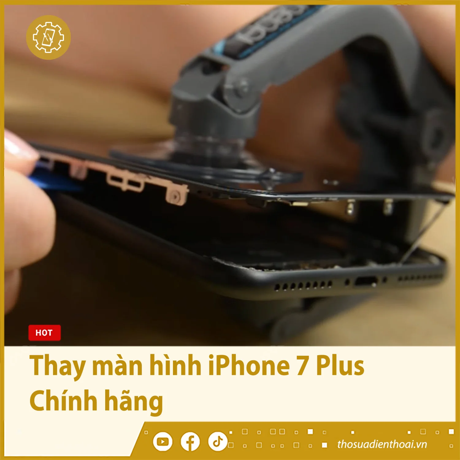 Thay màn hình iPhone 7 Plus - Chính hãng