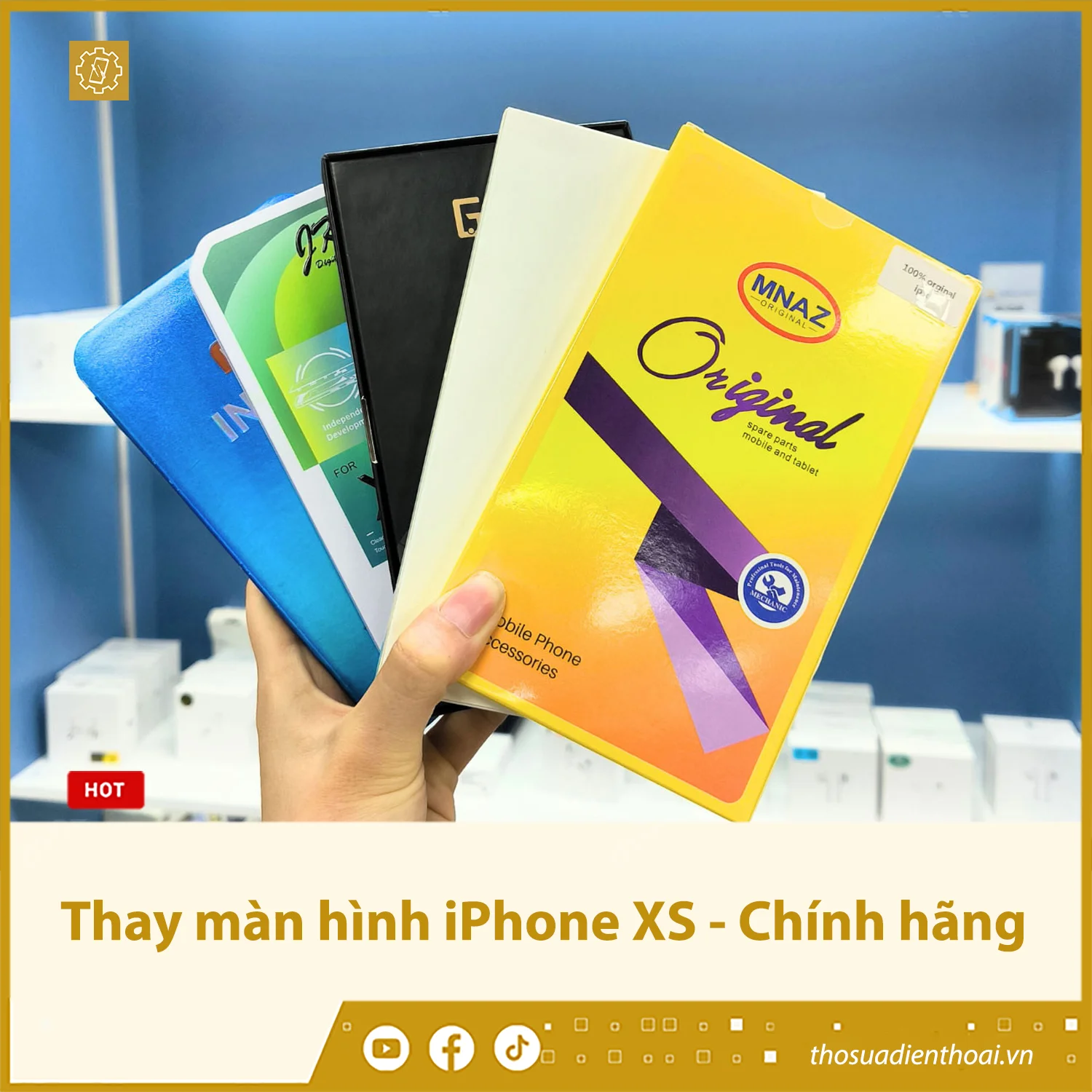 Thay màn hình iPhone XS - Chính hãng