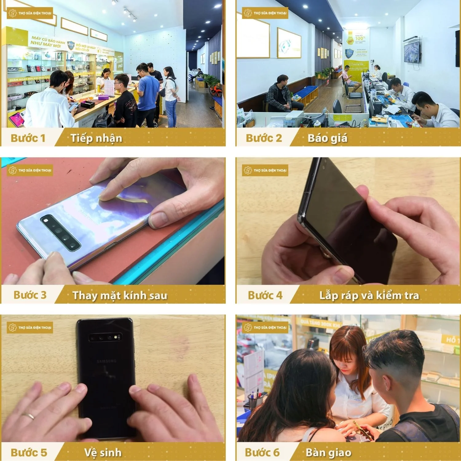 thay-mat-kinh-sau-samsung-galaxy-s10-quy-trinh