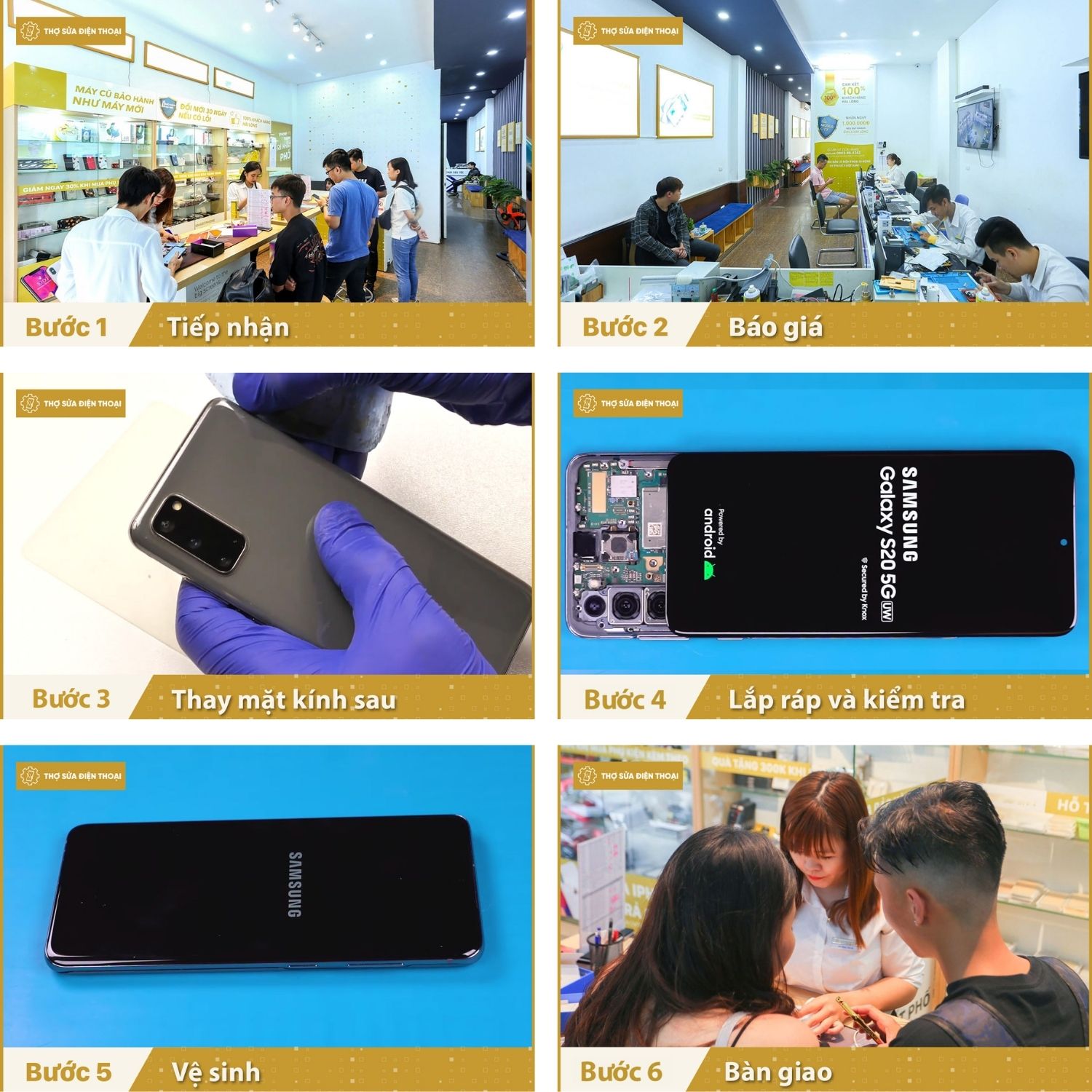 thay-mat-kinh-sau-samsung-galaxy-s20-quy-trinh